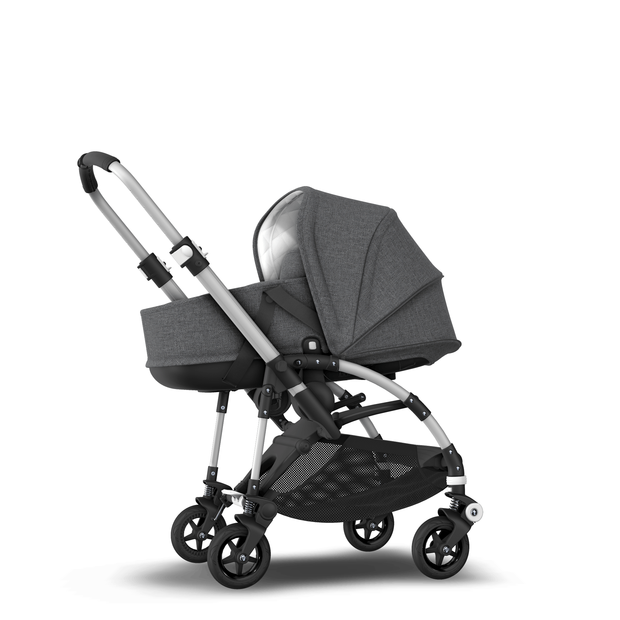 Bugaboo Bee5 bassinet and seat stroller with self stand