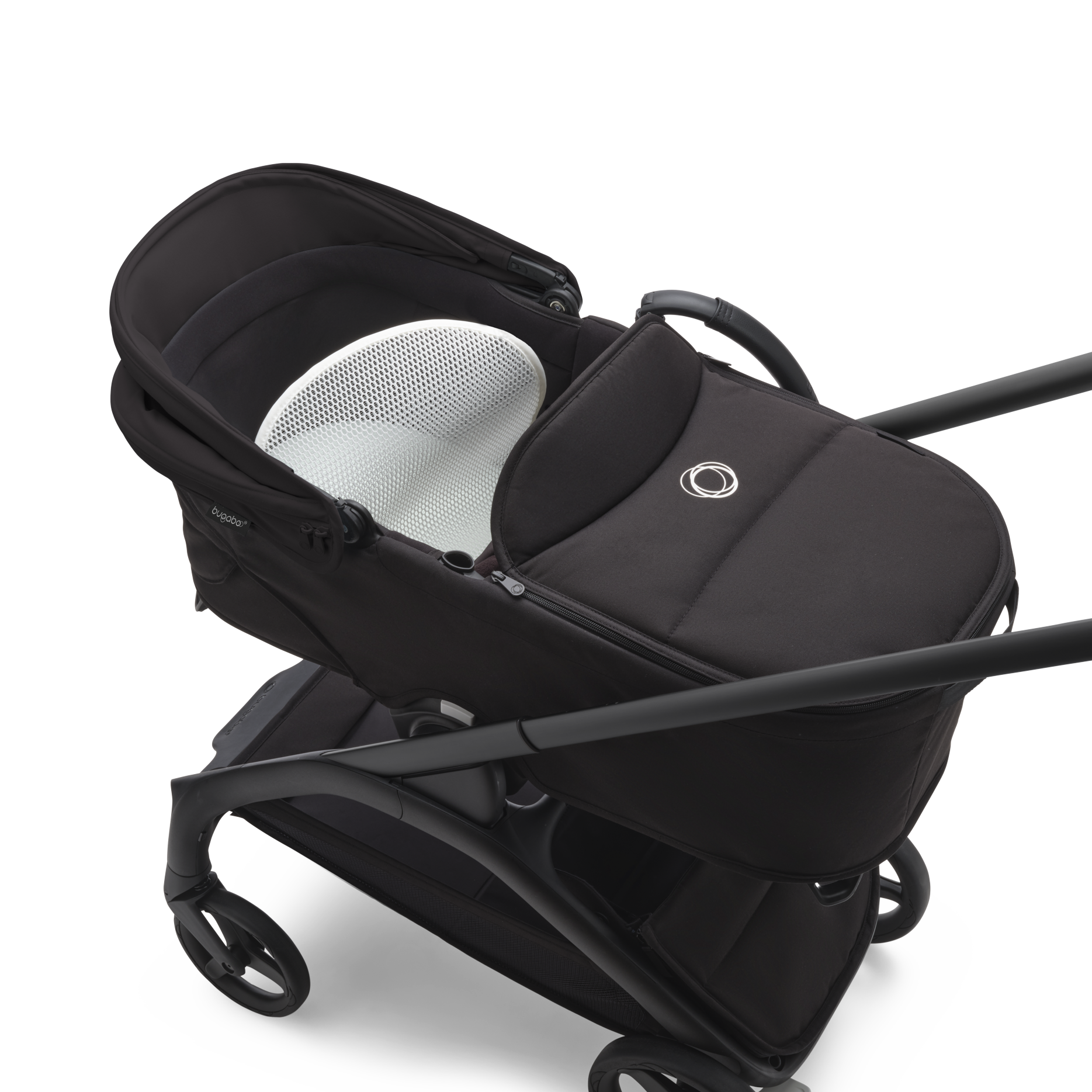 Bugaboo Dragonfly 2-in-1 stroller Grey Melange sun canopy, Grey