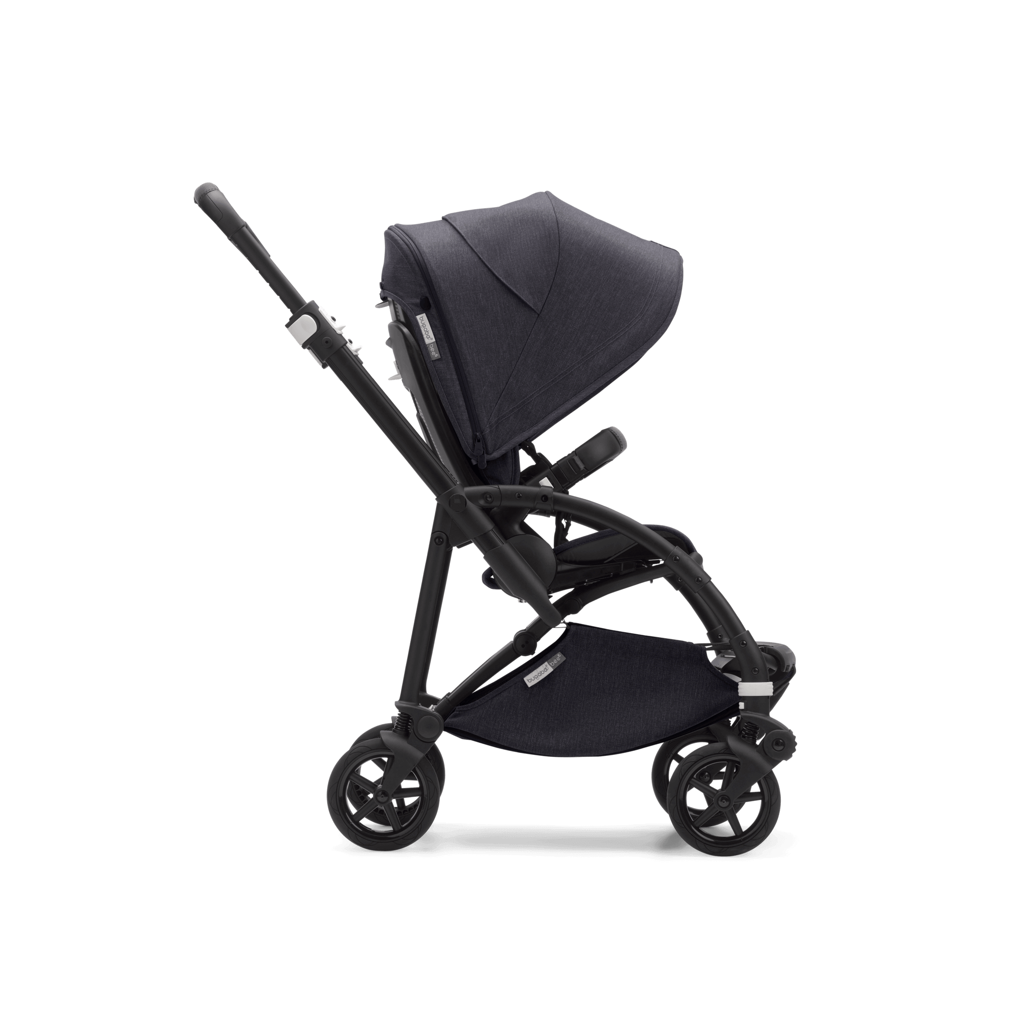Bugaboo Bee 6 seat stroller mineral washed black sun canopy