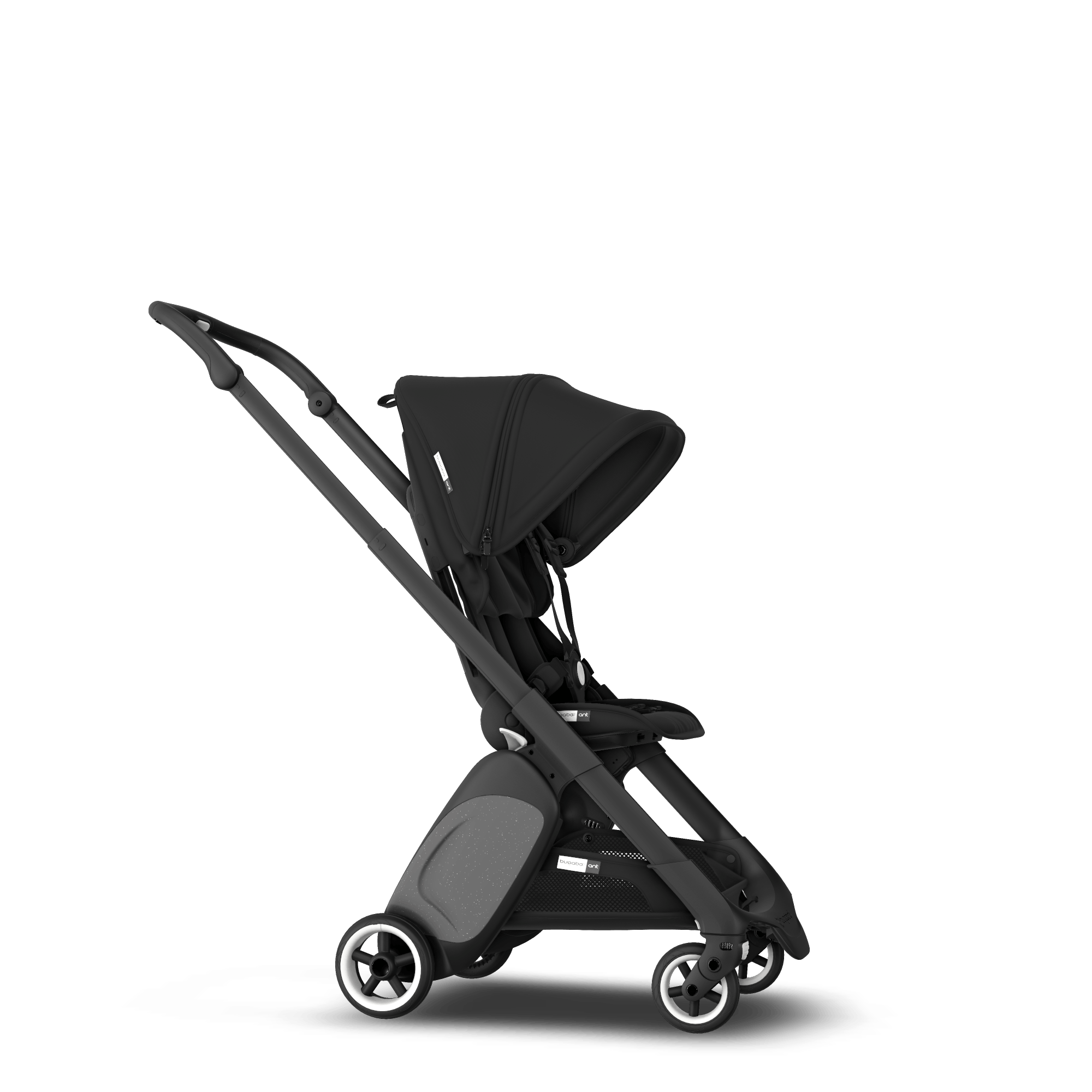 Bugaboo Ant 旅行用シット＆スタンドストローラー ブラック sun canopy