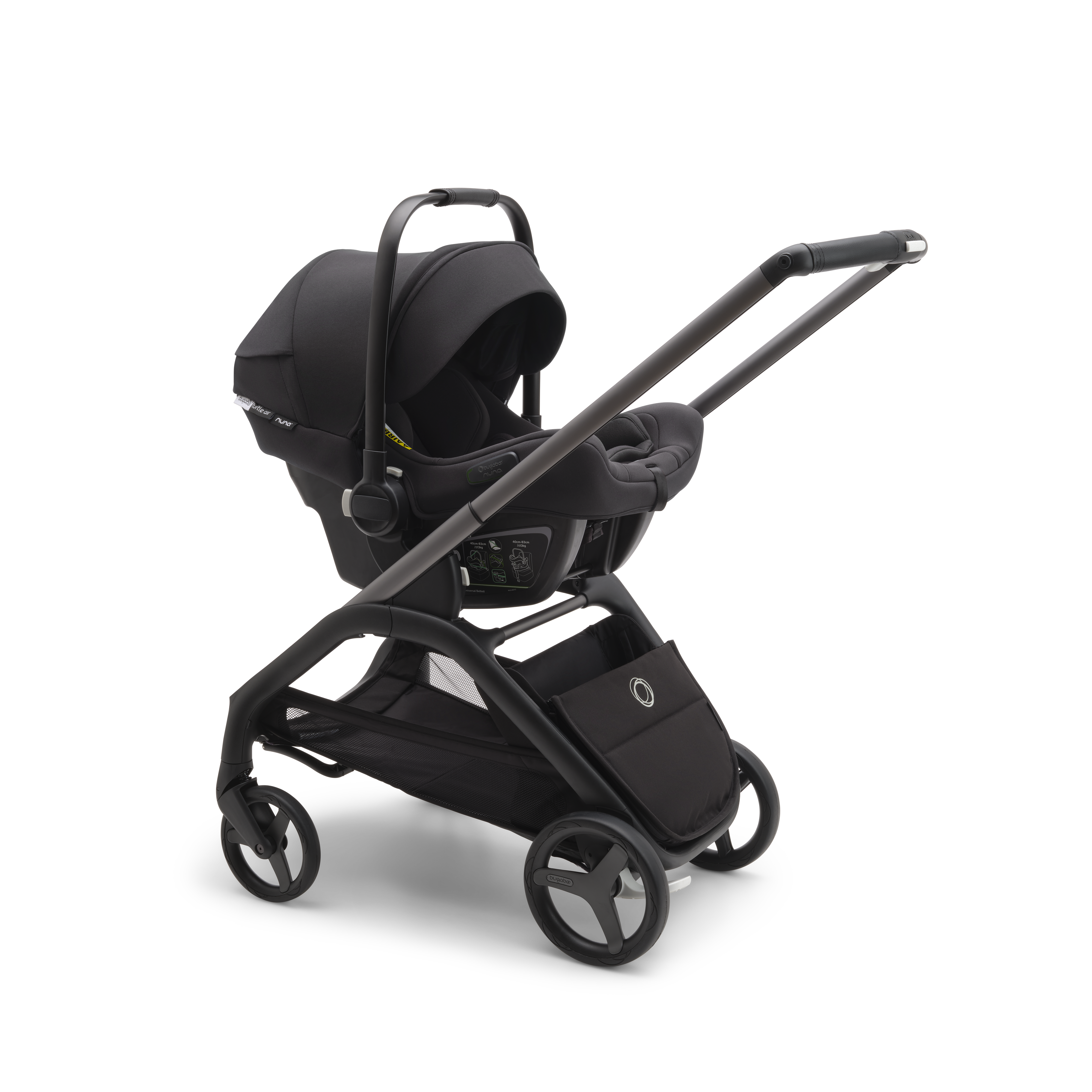 Pretty Perfect Bugaboo Dragonfly 2-in-1 stroller Dark Cherry red