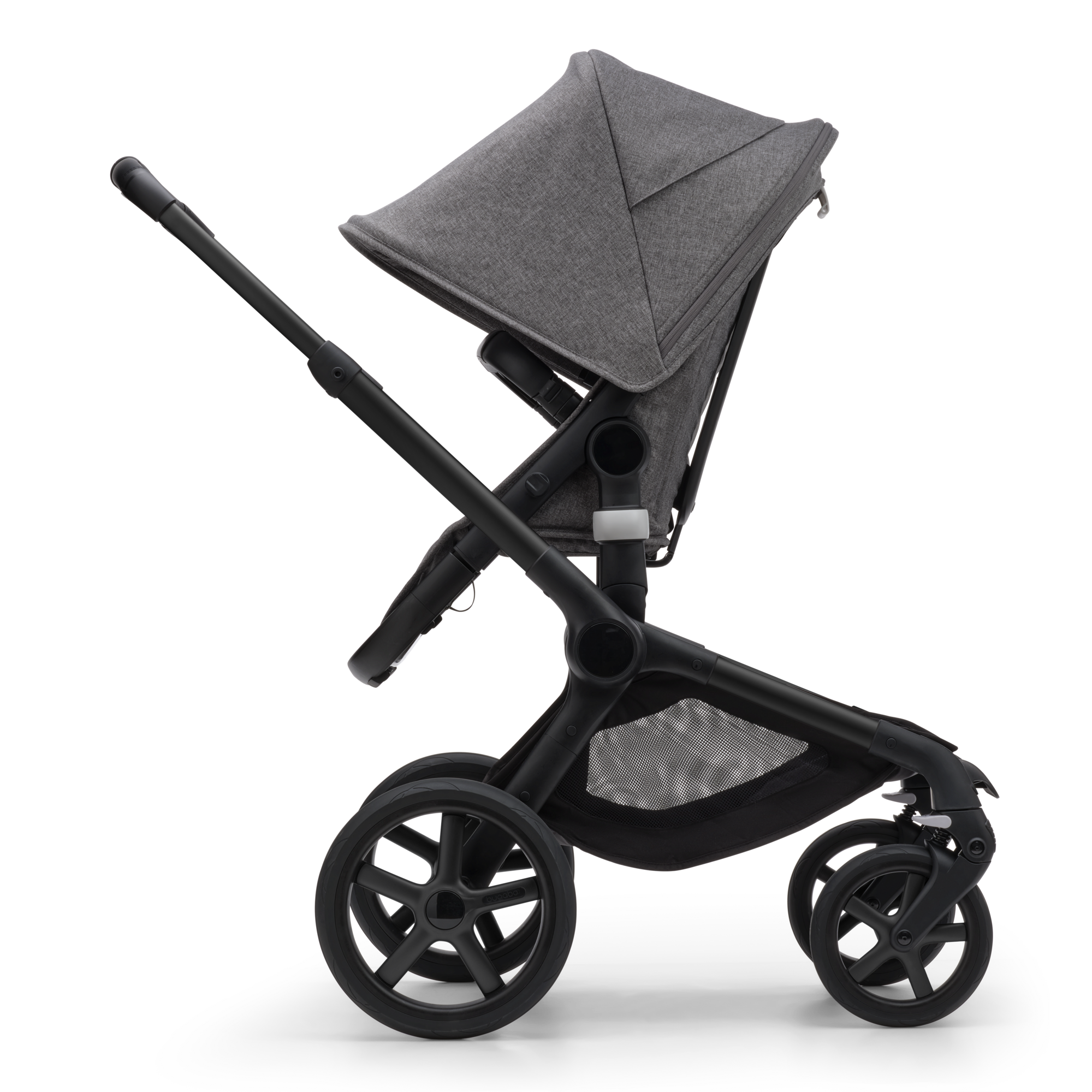 Bugaboo Fox 5 2-in-1 stroller Grey Melange sun canopy, Grey