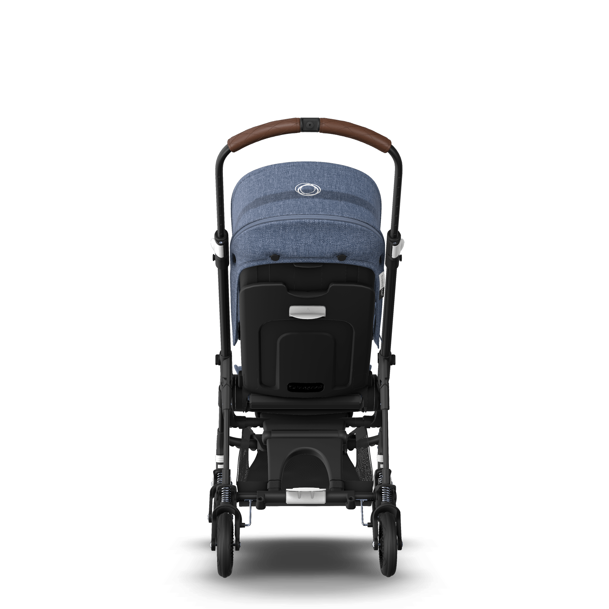 Bugaboo Bee5 Seat stroller with self stand blue melange sun canopy