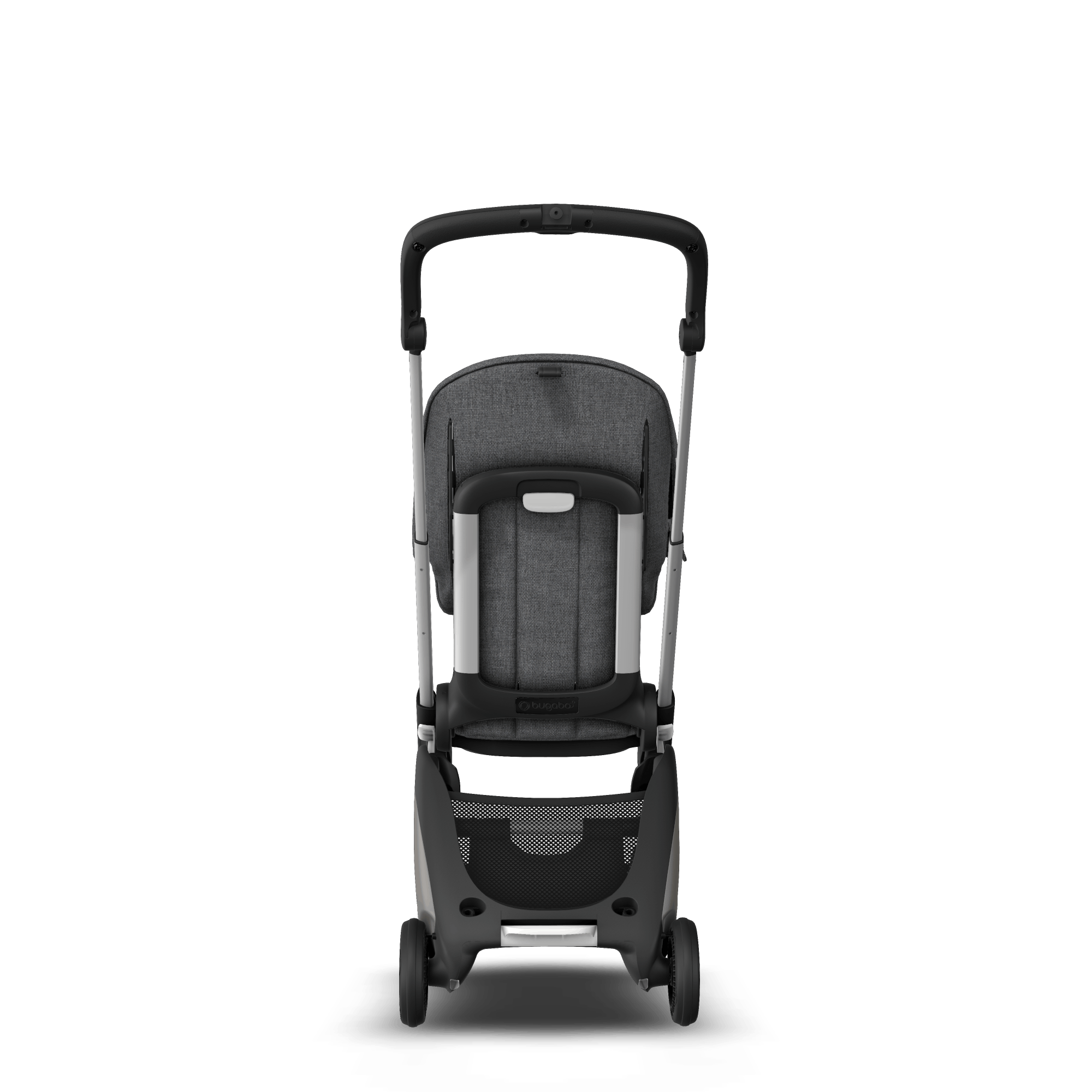 Bugaboo Ant Sit and stand travel stroller Grey Melange sun canopy