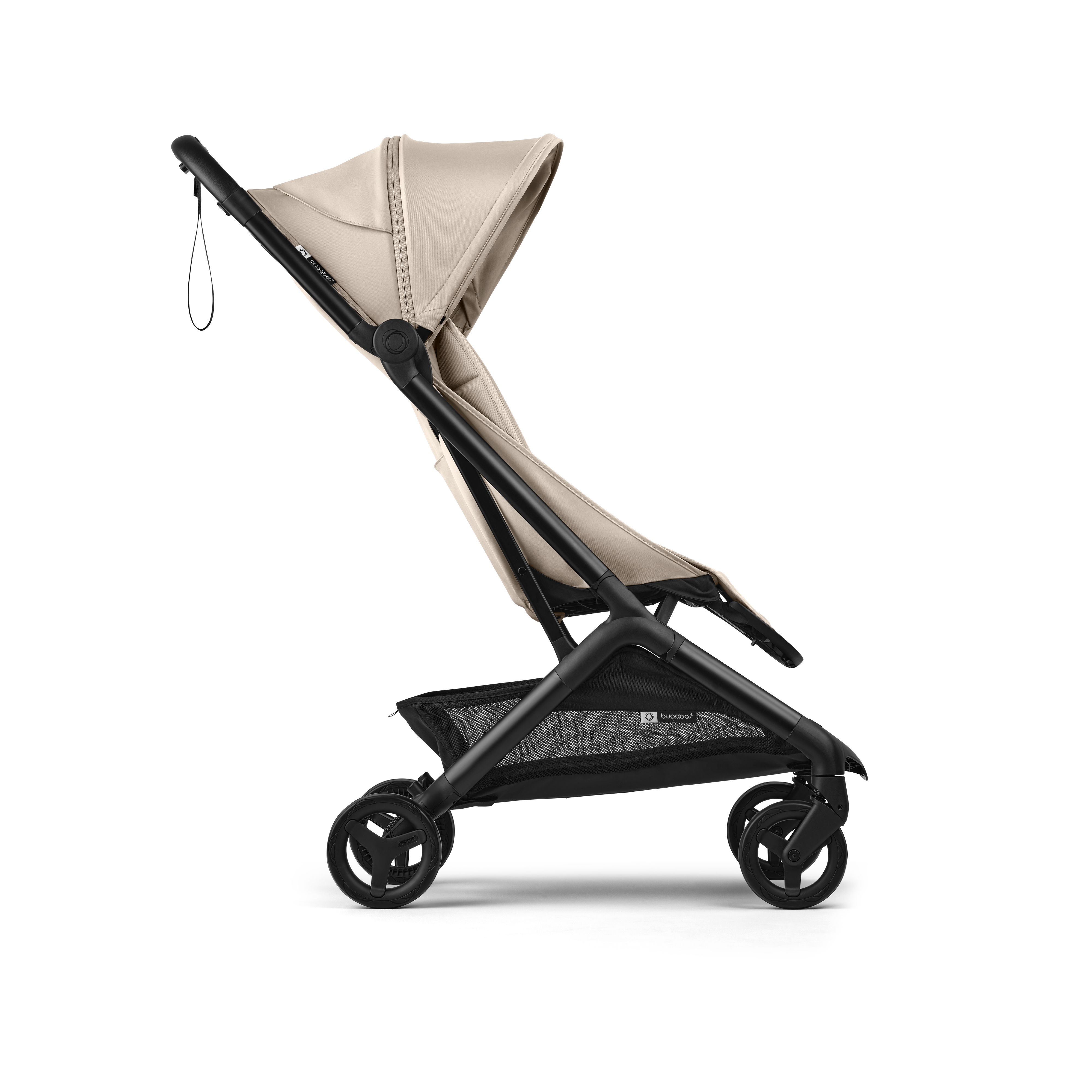 Bugaboo Butterfly 2 Plus travel stroller forest green sun canopy