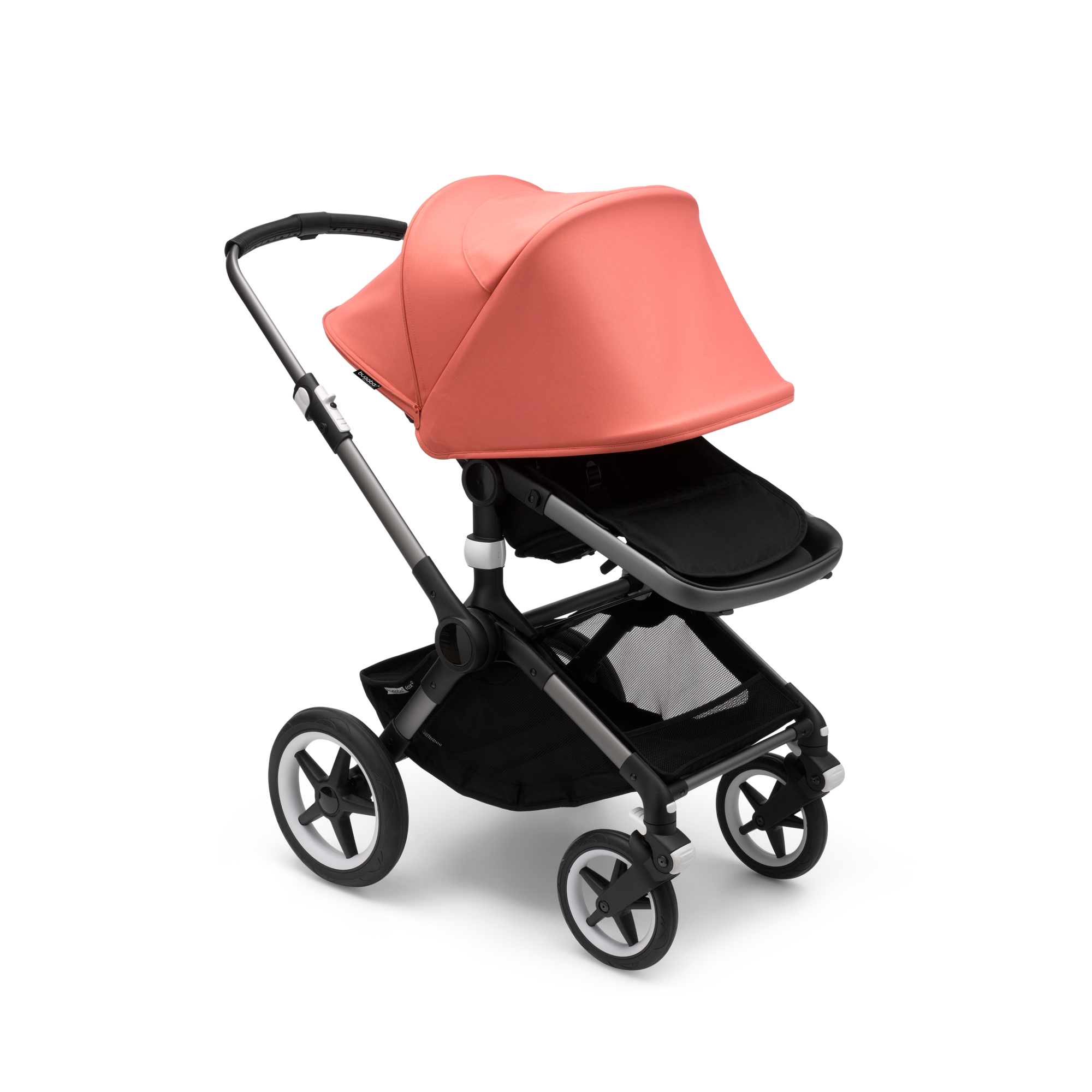 Bugaboo Fox 3 2-in-1 stroller sunrise red sun canopy, midnight