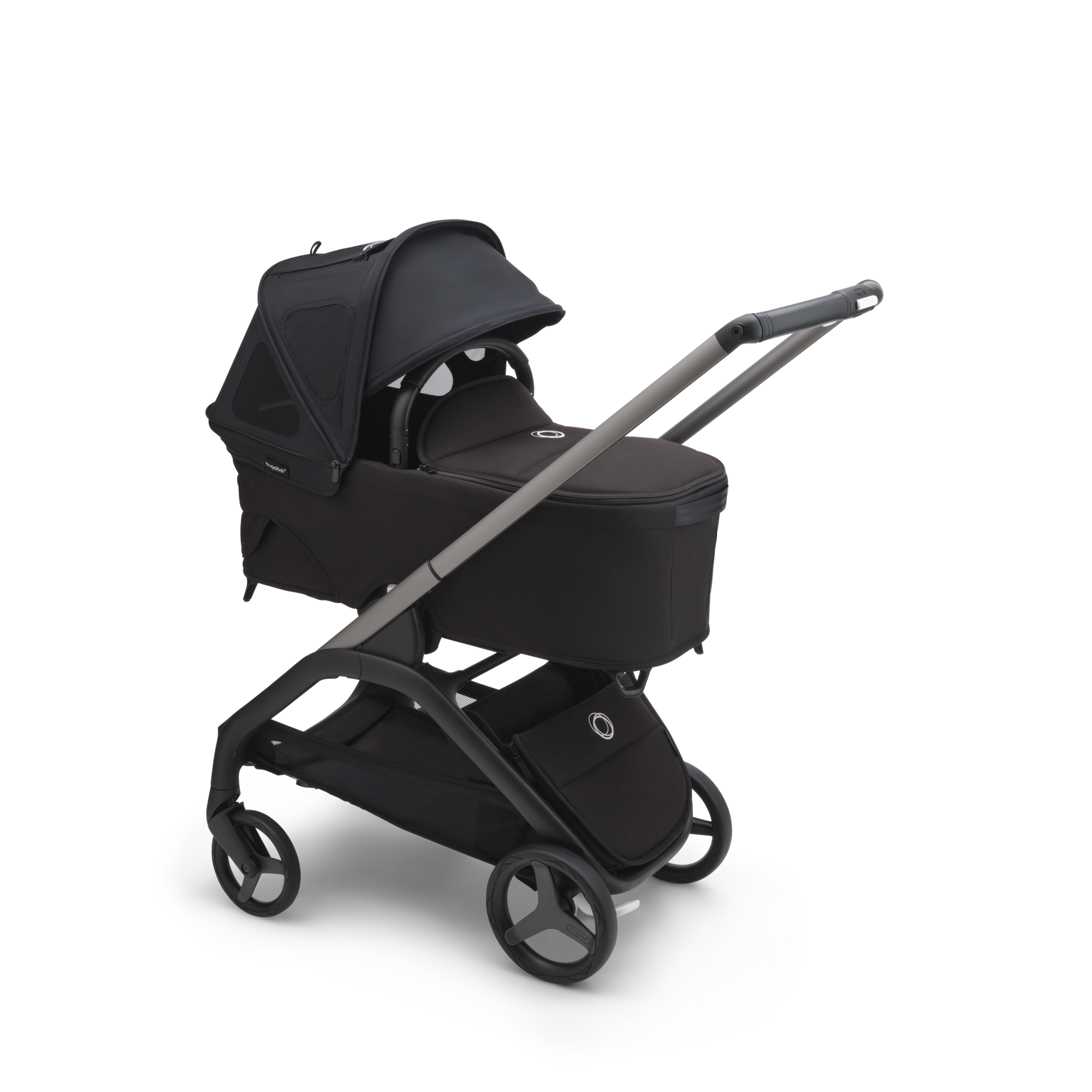 Bugaboo Dragonfly breezy sun canopy Midnight black | Bugaboo