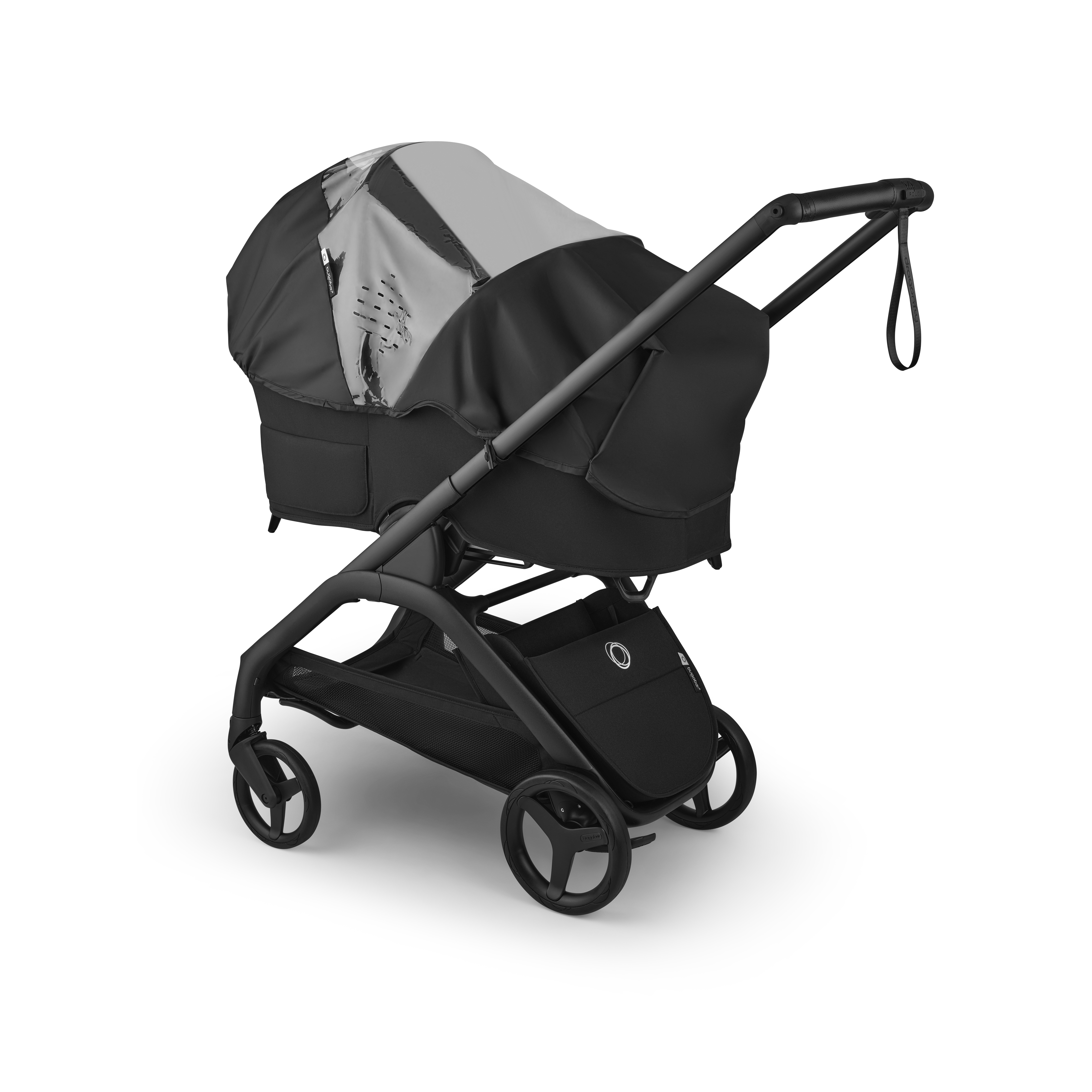 Bugaboo Dragonfly Plus 2-in-1 stroller heritage black sun canopy