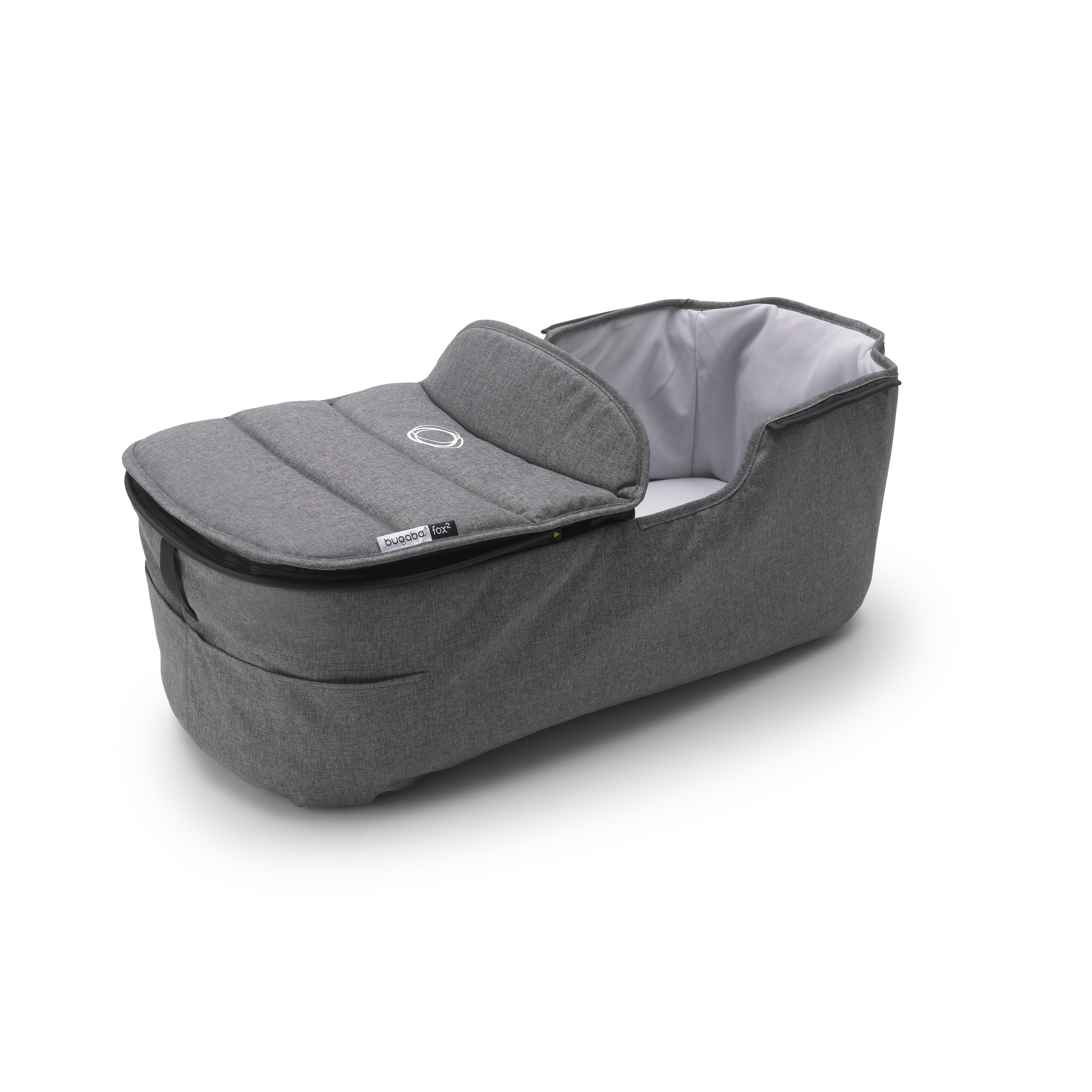 Smag emne Peep Bugaboo Fox 2 bassinet fabric set Grey mélange | Bugaboo
