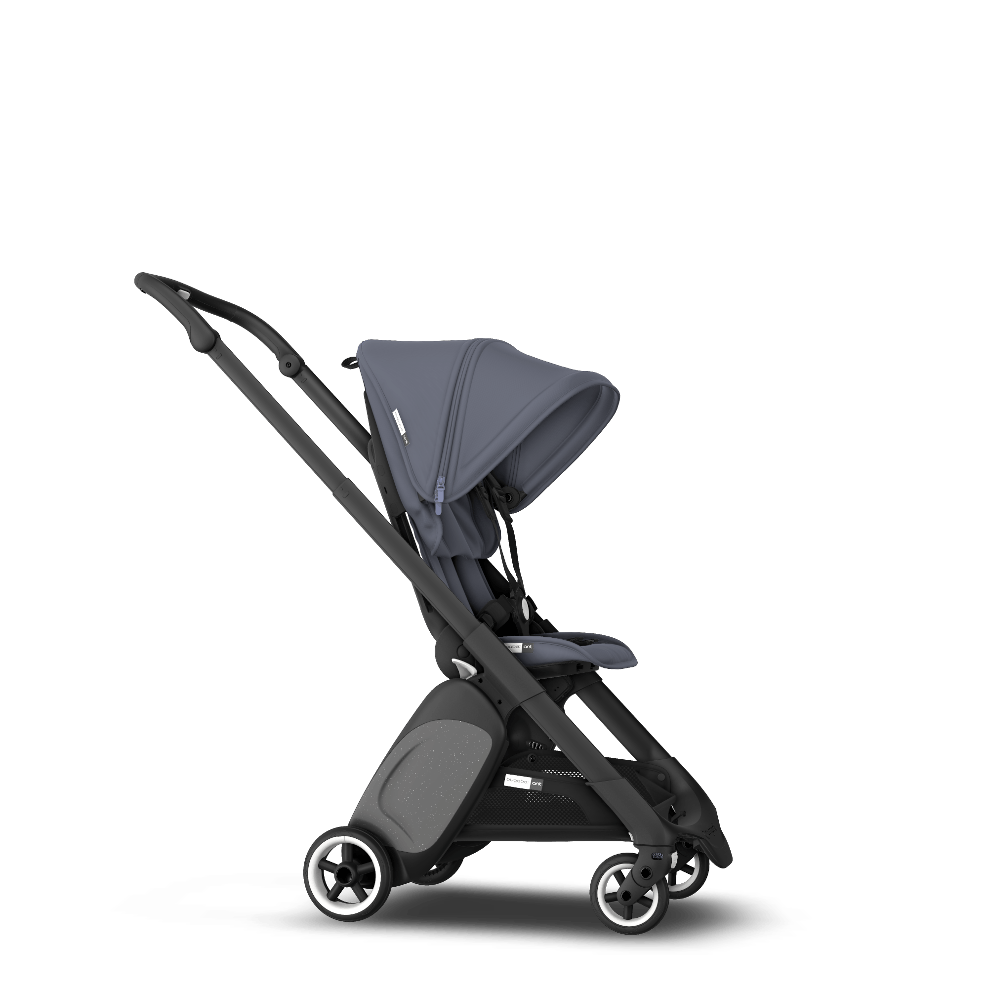 Bugaboo Ant Sit and stand travel stroller Steel blue sun