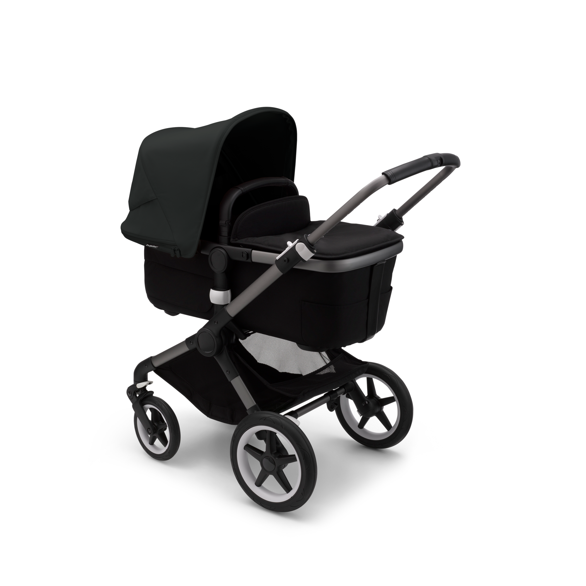 Bugaboo Fox 3 2-in-1 stroller midnight black sun canopy, midnight