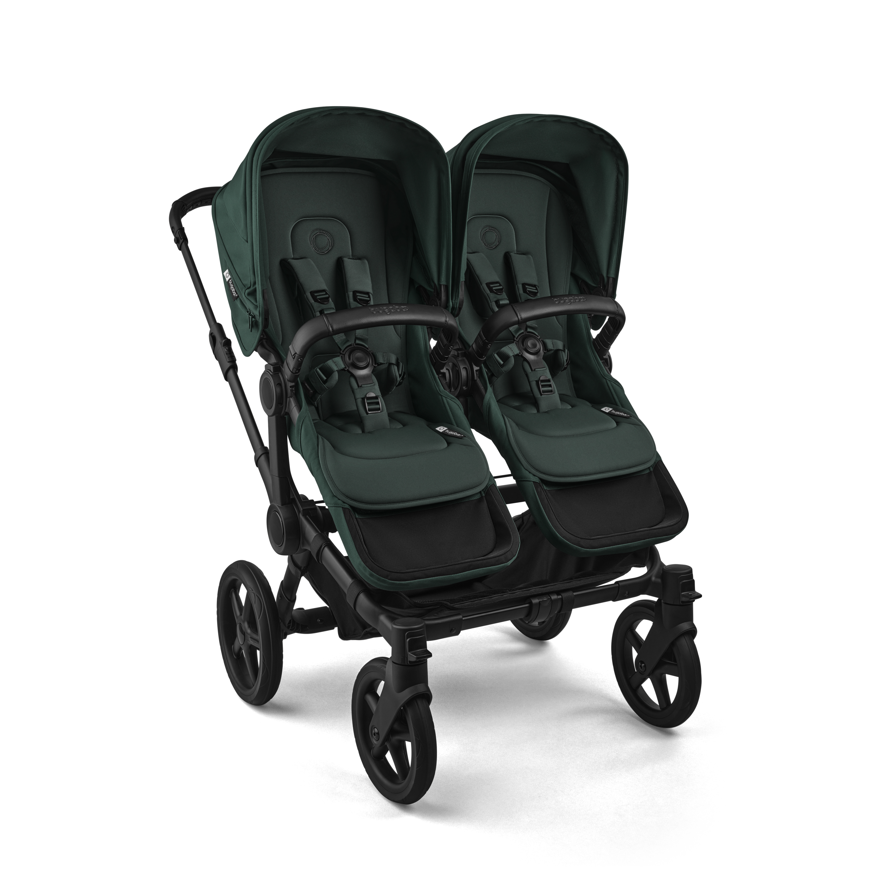 Bugaboo dual comfort seat liner Fern green | Bugaboo